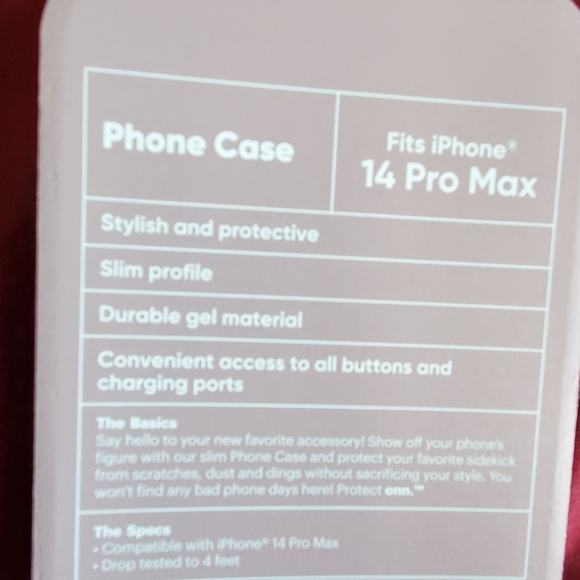 NWT IPhone 14 Pro Max Case - Picture 5 of 8